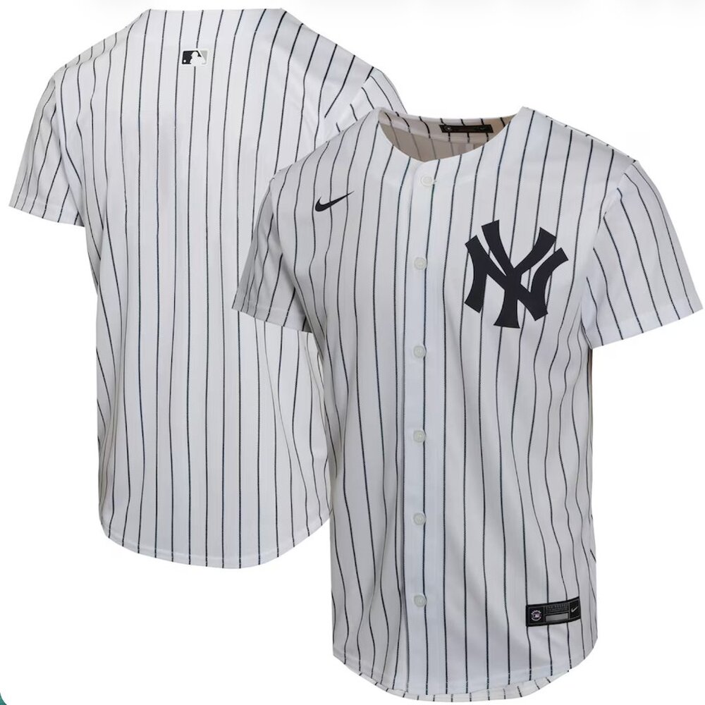 New York Yankees Nike Youth Home Game Jersey - White